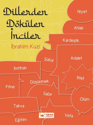 cover image of Dillerden Dökülen İnciler